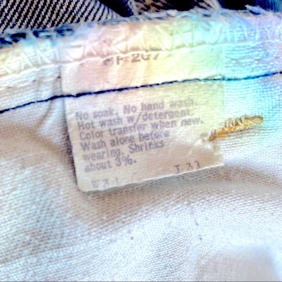 Vintage Levi’s 684 Flares Bell Bottoms Size 29 - Picture 6 of 9